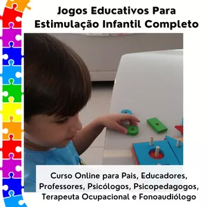Imagem de capa para o Curso online Jogos Educativos Para Estimulação Infantil Completo