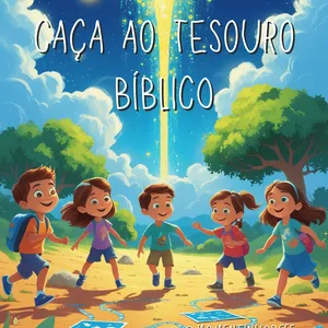 Imagem de capa para o Ebook Caça ao Tesouro Bíblico