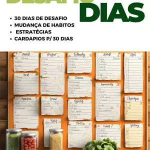 Imagem de capa para o Ebook DESAFIO 30 DIAS COMENDO BEM