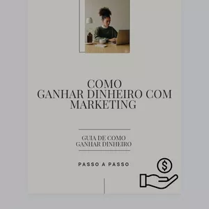 Imagem de capa para o Ebook COMO GANHAR DINHEIRO COM MARKETING DIGITAL 