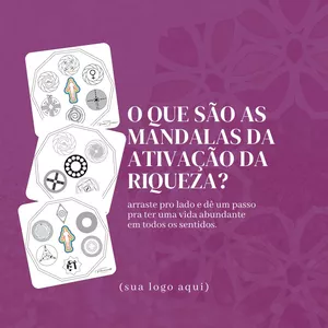 Imagem de capa para o Curso online Pack Mandalas Ativação da Riqueza