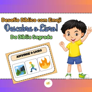 Imagem de capa para o Ebook Desafio Bíblico - Descubra o Qual é o Livro da Bíblia