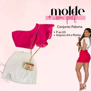 Imagem de capa para o Ebook MOLDE EM PDF - CONJUNTO PALOMA