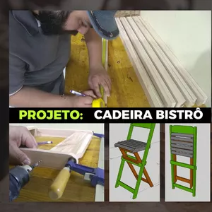 Imagem de capa para o Ebook Projeto Cadeira Bistrô