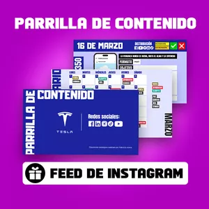 Imagen de portada para Ebook PLANTILLA PARRILLA DE CONTENIDO 2024