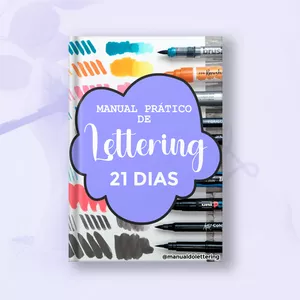 Imagen de portada para Curso online Manual Práctico de Lettering en 21 días