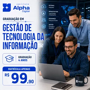 Imagem do curso Gestão de Tecnologia da Informação