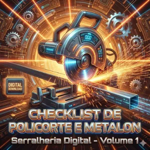 Imagem de capa para o Ebook Checklist Segurança de Elite p/ Serralheiros