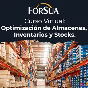 Imagen de portada para Curso online Curso Virtual: Optimización de Almacenes, Inventarios y Stocks