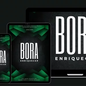 Imagem de capa para o Ebook Bora Enriquecer 