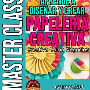 Imagen de portada para Ebook Aprende a Diseñar y Crear Papelería Creativa Como Negocios