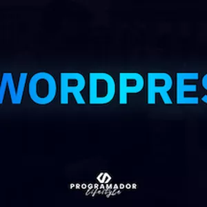 Imagem de capa para o Curso online Wordpress do zero ao profissional