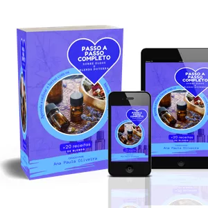 Imagem de capa para o Ebook Passo a Passo completo de óleos e blends dōTERRA