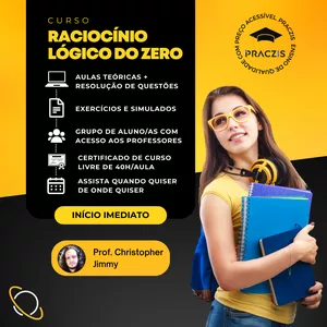 Imagem de capa para o Curso online Raciocínio Lógico do Zero