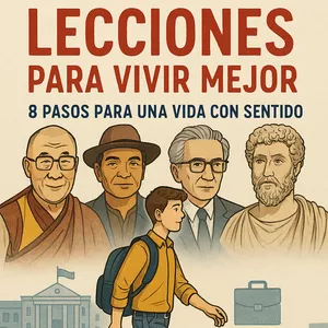 Imagen de portada para Ebook Lecciones para vivir mejor: 8 pasos para una vida con sentido