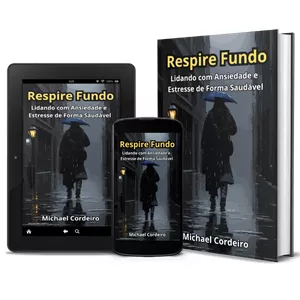 Imagem de capa para o Ebook Respire Fundo: Lidando com Ansiedade e Estresse de Forma Saudável