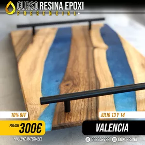 Imagen de portada para Curso online CURSO DE RESINA EPÓXICA 