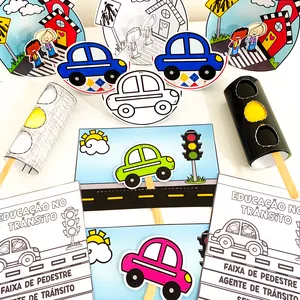Imagem de capa para o Ebook Trânsito - Atividades