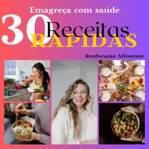 Imagem de capa para o Ebook Emagreça com saúde receitas rápidas  
