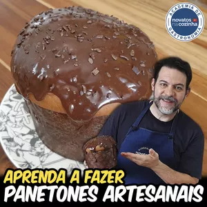 Imagem do curso CURSO DE PANETONES ARTESANAIS - 10 AULAS COMPLETAS