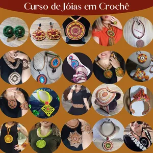 Imagem de capa para o Curso online Jóias em Crochê 