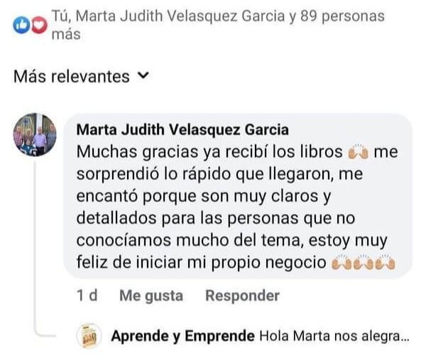 ¡Comentarios de los estudiantes!