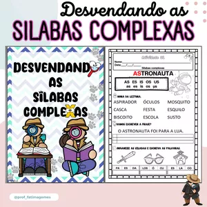 Imagem de capa para o Ebook Desvendando as silabas complexas