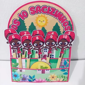 Imagem de capa para o Ebook LUVA OS 10 SACIZINHOS