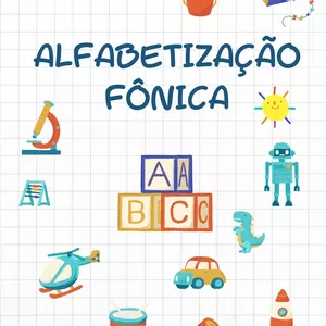 Imagem de capa para o Ebook Alfabetização Fônica