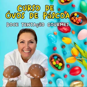 Imagem do curso OVOS DE PÁSCOA GOURMET DOCE TENTAÇÃO