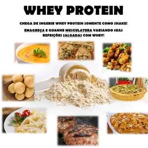 Imagem de capa para o Ebook RECEITAS PROTÉICAS SALGADAS - As  muitas  opções  de  alimentação  prática  e  saudável  com  WHEY