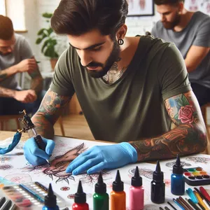 Imagem de capa para o Ebook Curso de Tatuagem por Rafael Salles