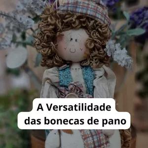 Imagem de capa para o Curso online A Versatilidade das Bonecas de Pano