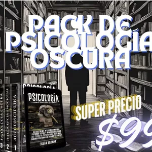 Imagen de portada para Ebook Súper Pack de Psicología Oscura