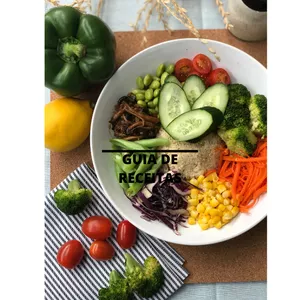 Imagem de capa para o Ebook Receitas Saudáveis