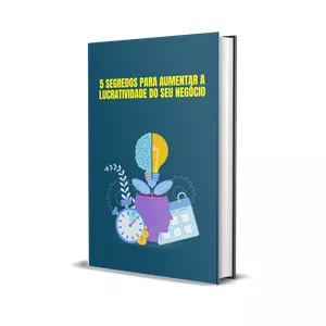 Imagem de capa para o Ebook 5 Segredos para Aumentar a Lucratividade do Seu Negócio