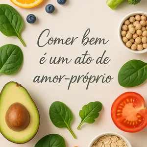 Imagem de capa para o Ebook Comer bem te faz bem 
