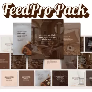 Imagem de capa para o Curso online FeedPro Pack para Instagram