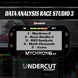 Cover image for Online course Advanced Data Analysis with Race Studio 3 - Undercut Academy