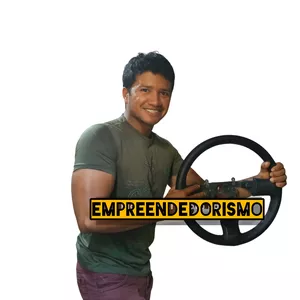 Lucrando com volante 