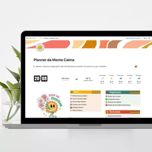 Imagem de capa para o Curso online Planner da Mente Calma