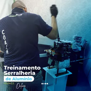 Imagem do curso Curso Online de Serralheria de Alumínio