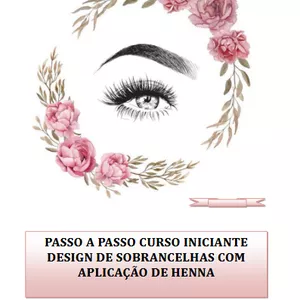 Imagem de capa para o Ebook DESIGN DE SOBRANCELHAS INICIANTE