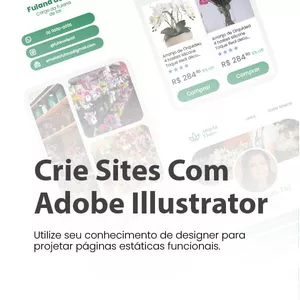 Imagem de capa para o Ebook Desenvolva interfaces web com adobe illustrator