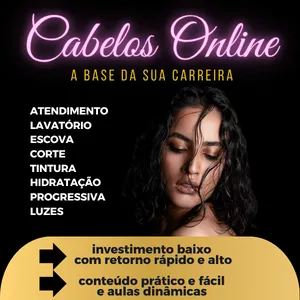 Imagem do curso Cabelos Online
