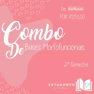 Imagem de capa para o Ebook Combo Bases Morfofuncionais - A2 - 2° Semestre