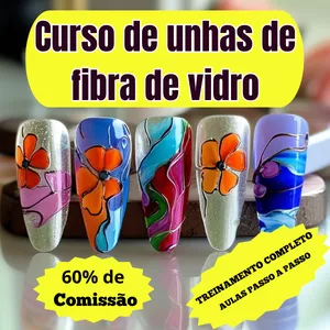 Curso Curso de unhas de fibra de vidro
