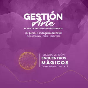 Imagen de portada para Curso online Encuentros  Mágicos 2023 - GestiónArte