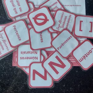 Imagem de capa para o Ebook Jogo Memória Símbolos Matemáticos 