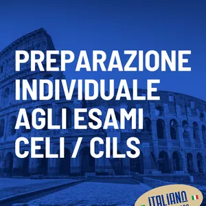 Cover image for Online service Preparazione agli esami CELI / CILS